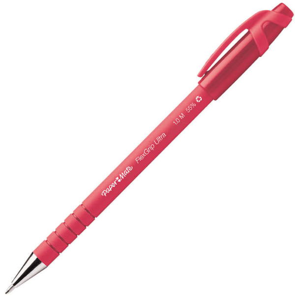 PaperMate Flexgrip Utra - Medium Red