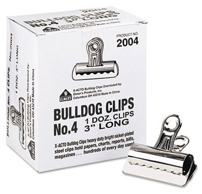 Hunt Bulldog Clips No. 4