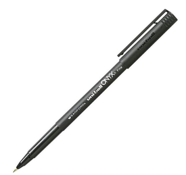 Uni-ball ONYX Sandford Roller Pen - Fine Black