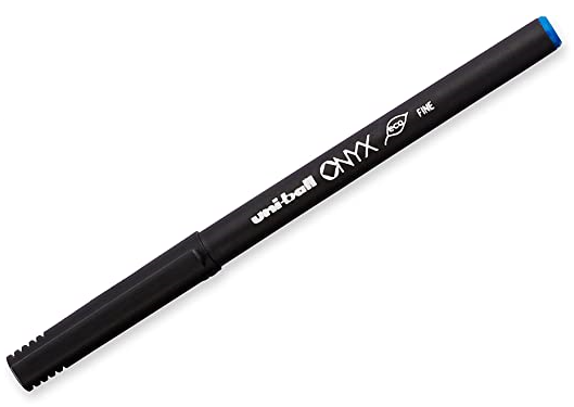 Uni-ball ONYX Sandford Roller Pen - Fine Blue