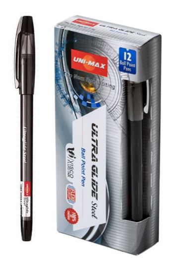 Unimax 0.5mm Ultra Glide Steel - Black