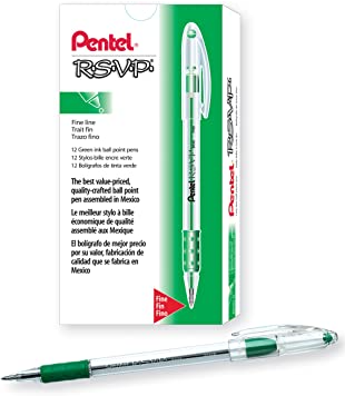 Pentel RSVP Ball Point - Medium Green