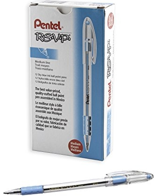 Pentel RSVP Ball Point - Fine Sky Blue