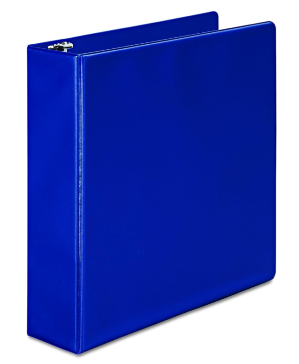 2" Wilson Jones O-Ring Binder - Blue