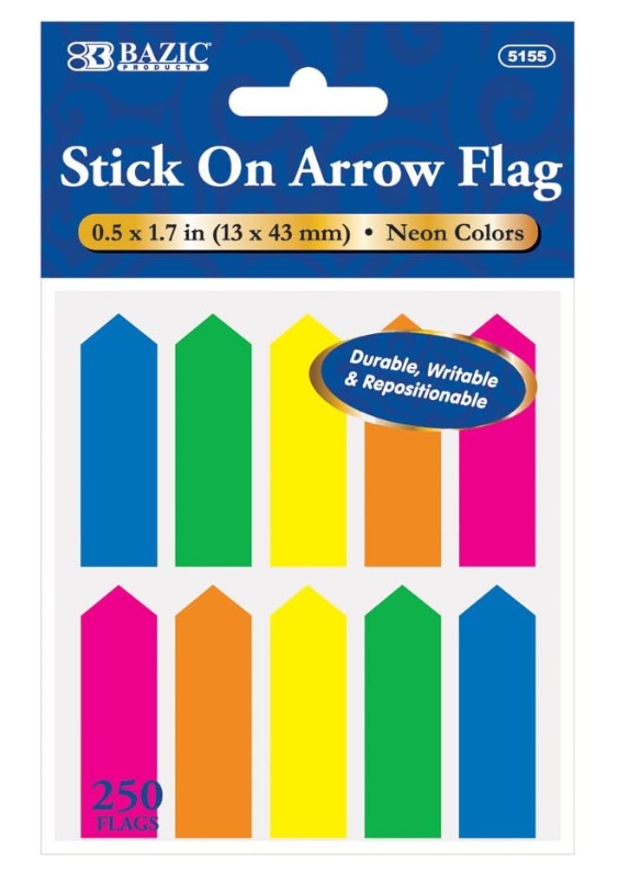 Bazic Arrow Flags - 5155