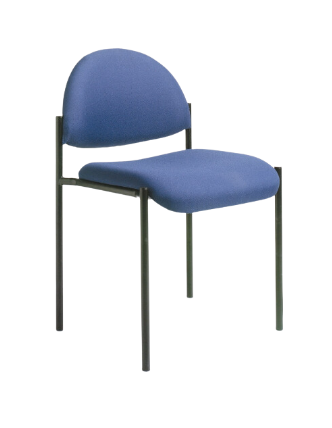 D063A01 Blue Visitor Chair