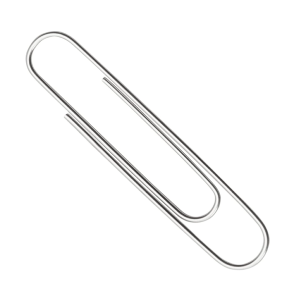Jumbo Paper Clips, 100 pack