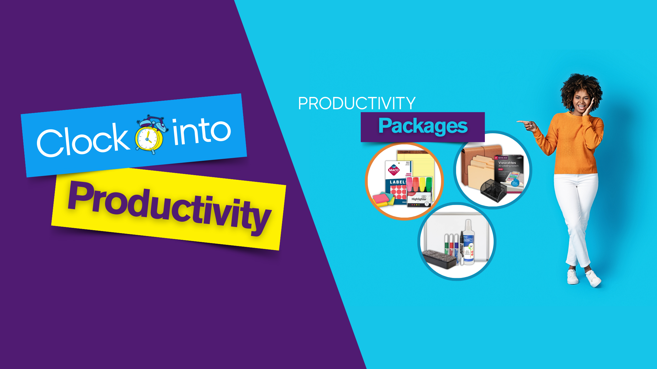 Blog Banner - Clock into Productivity