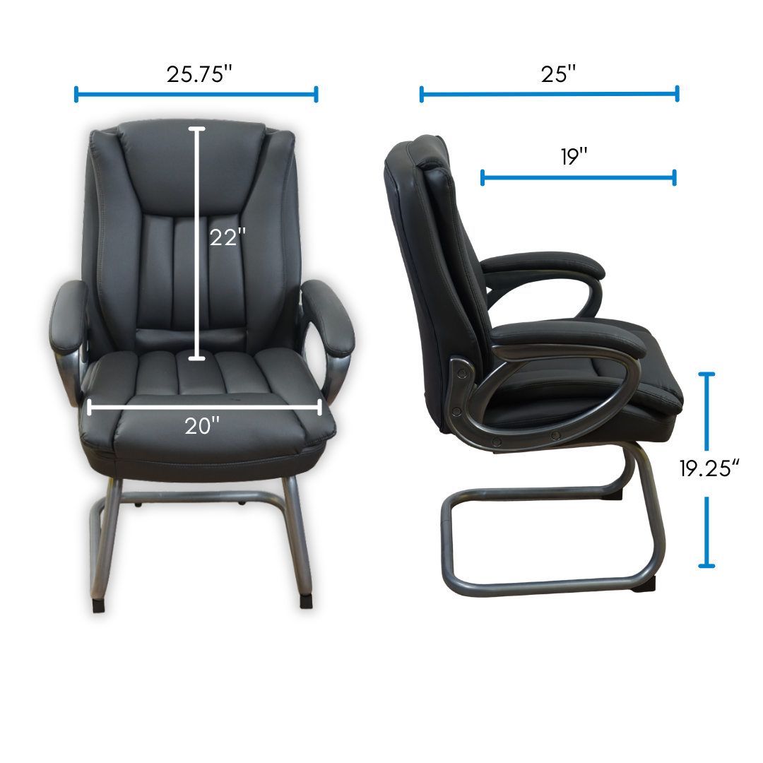 Econo’s CYE149S Executive Visitor Chair – 400lbs Weight Capacity 5